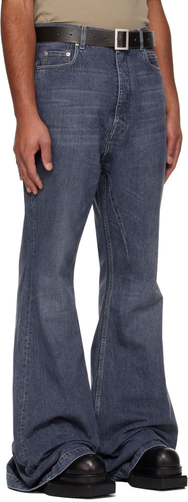 Jeans Rick Owens DRKSHDW Concordians Bolan Bootcut Jeans Plava | DU02E7365 DGY, 1