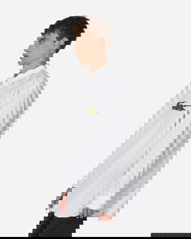 Košulja Comme des Garçons Lacoste x Woven Shirt Bijela | FL-B003-W23  1, 3