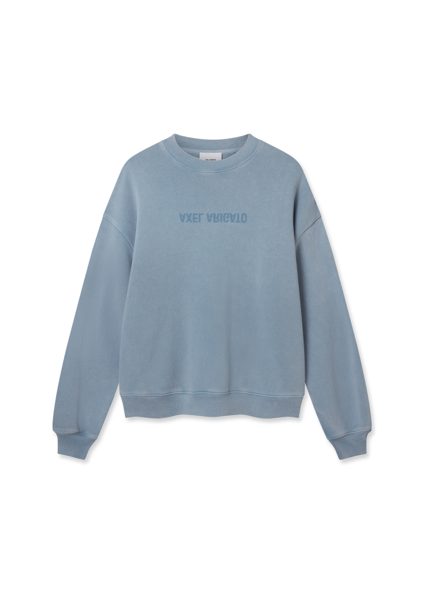 Dukserice AXEL ARIGATO Washed Blue Sweatshirt Plava | A3122002