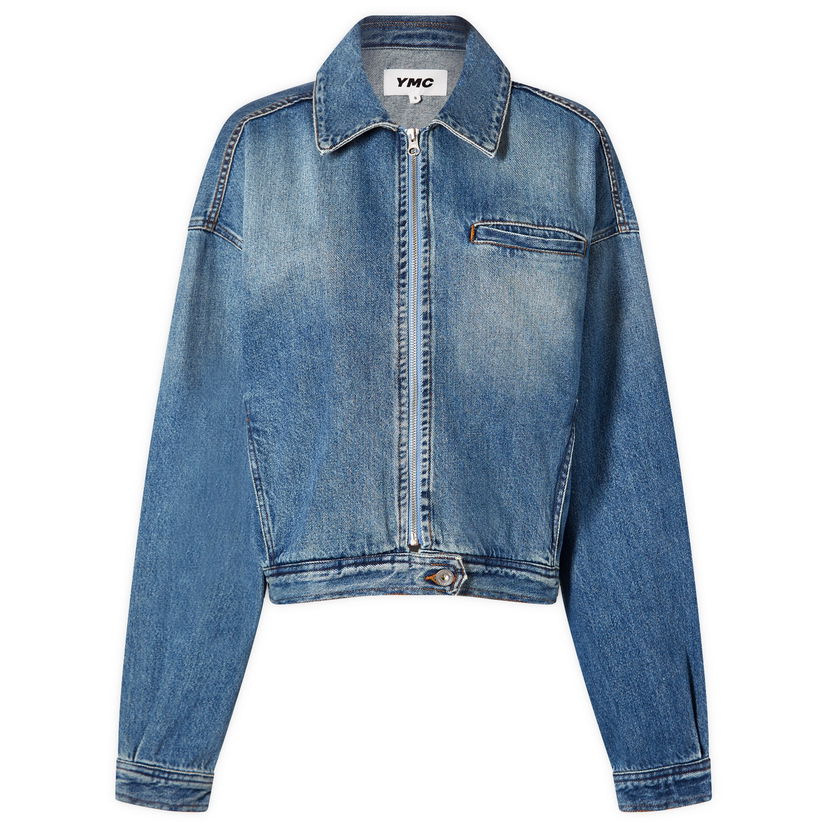 Jakna YMC Burnside Denim Jacket Plava | Q5WMF-40