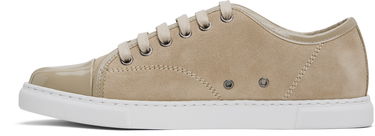 Tenisice i cipele LANVIN DBB1 Suede & Patent Leather Sneakers Siva | FW-SKDBB1-VBAL-H24, 2