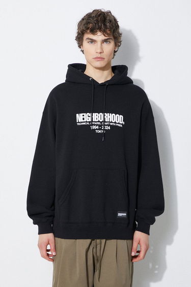 Dukserice Neighborhood NEIGHBORHOOD Classic Hoodie Crna | 241FPNH.CSM04, 0