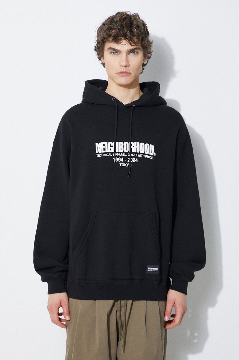 Dukserice Neighborhood NEIGHBORHOOD Classic Hoodie Crna | 241FPNH.CSM04