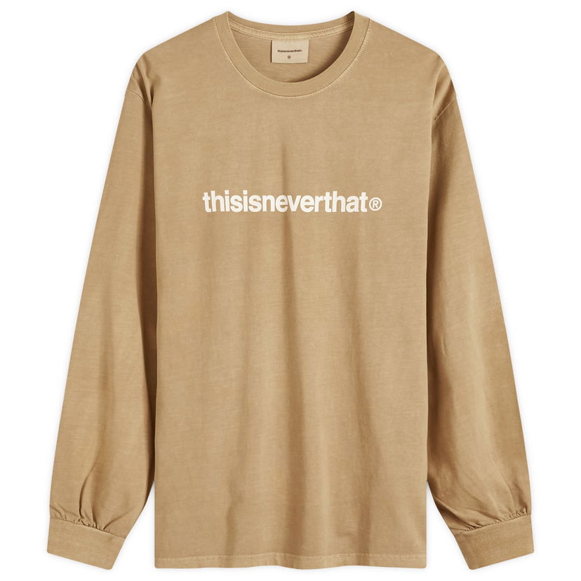 Majica kratkih rukava thisisneverthat T-Logo Long Sleeve T-Shirt Smeđa | TN243TTSLT02-COFF