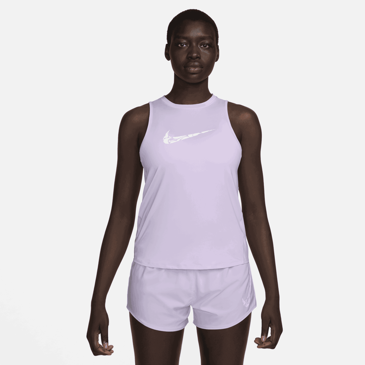 Majica bez rukava Nike One Tank Top Ljubičasta | FN2606-512, 1