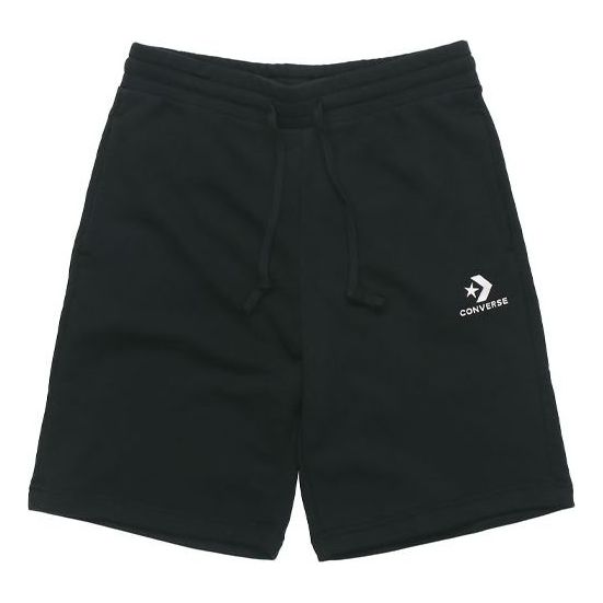 Kratke hlače Converse Star Chevron Embroidered Shorts Crna | 10008929-A01