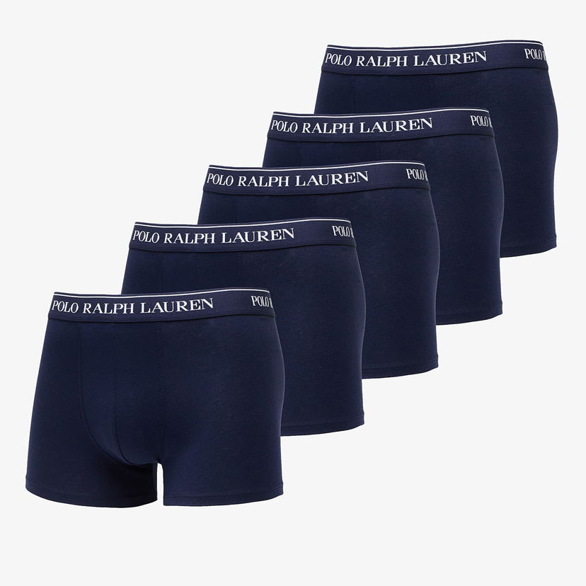 Bokserice Polo by Ralph Lauren Classic Trunk 5-Pack Navy Tamnoplava | 714864292009
