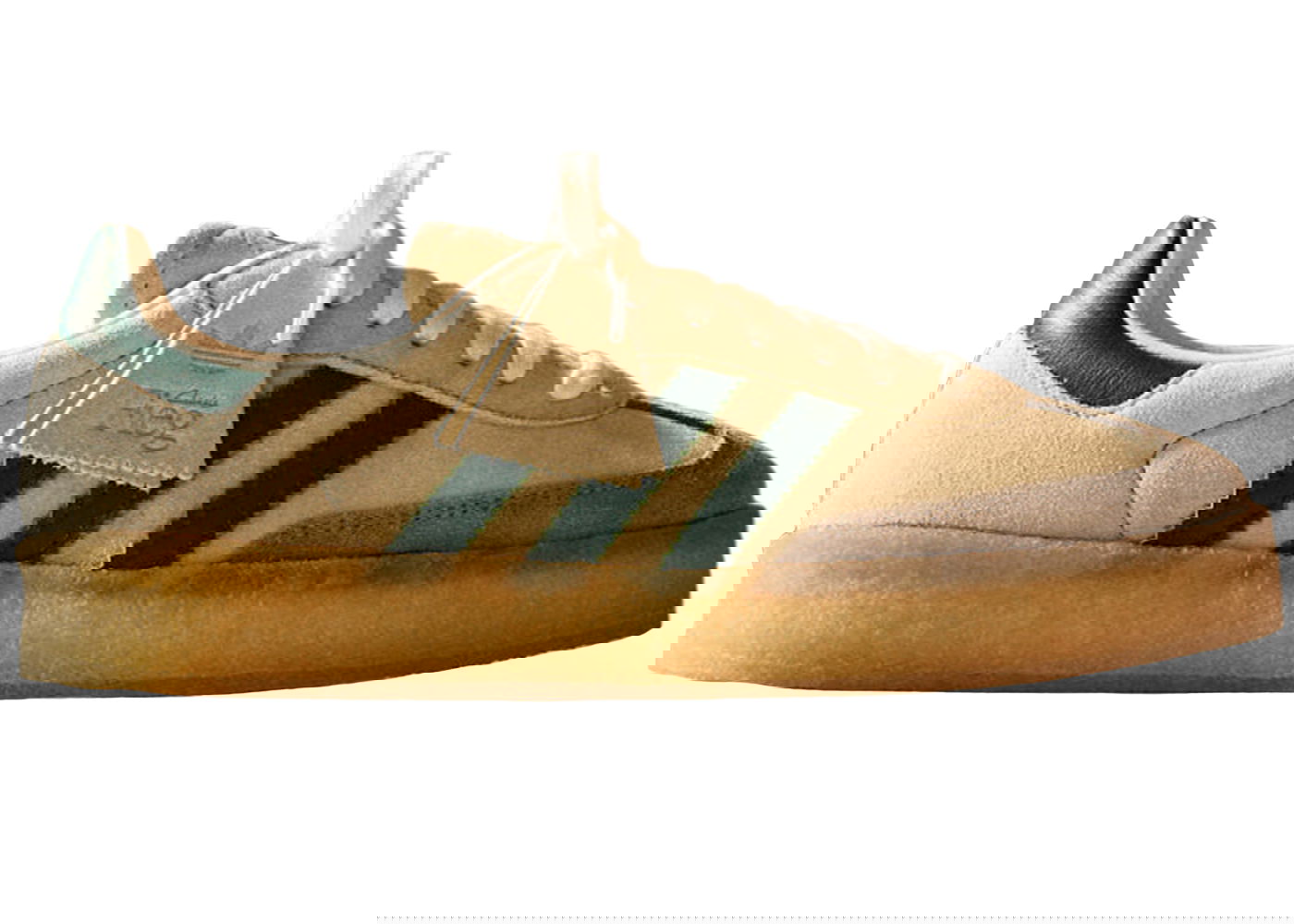 Tenisice i cipele adidas Originals Clarks x Ronnie Fieg x 8th Street Samba "Chalk White Green" Bež | ID7297, 0