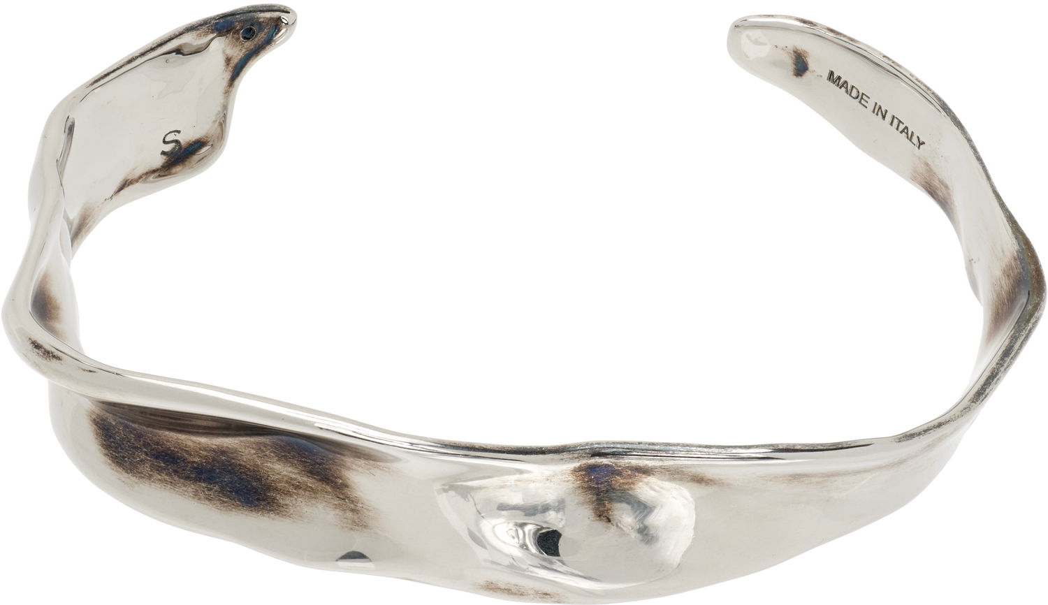 Narukvica Dries Van Noten Dries Van Noten Anatomic Bangle Bracelet Made in Italy Metalik | 252-028229-083, 0