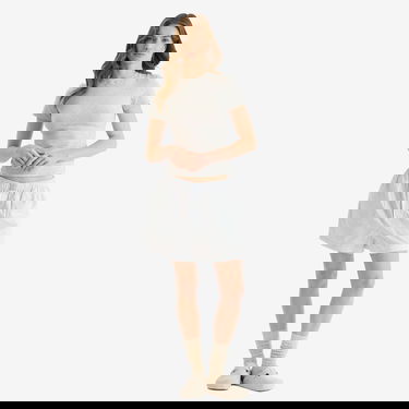 Bokserice SKIMS SKIMS Cotton Poplin Shorts, Size Large Plava | SH-SHO-8424W-ZENBLUESTRIPE, 4