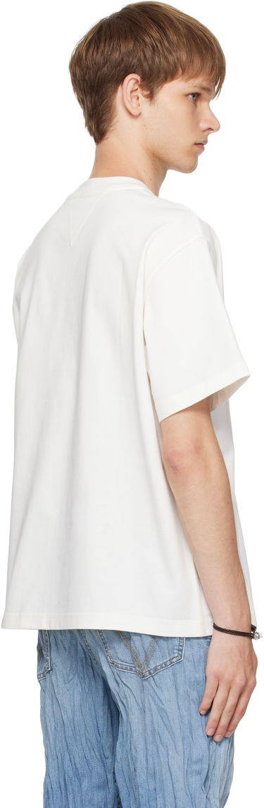 Majica kratkih rukava Bottega Veneta Bottega Veneta Pima Cotton Jersey T-Shirt with Pocket Bijela | 838924V4N509071, 2