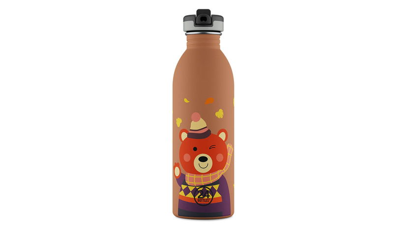 Boca za piće 24Bottles Urban Bottle Sweet Bear 500ml Smeđa | UB_050_1962