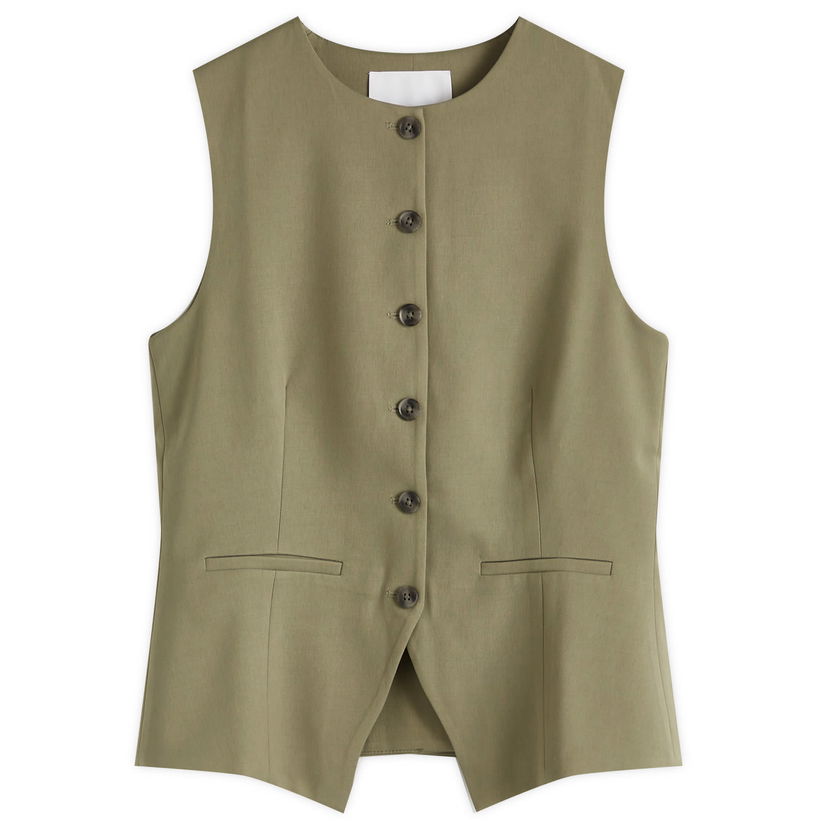 Prsluk Samsoe Samsoe Samsøe Samsøe Saruma Tailored Vest Zelena | F25100037-170613TCX