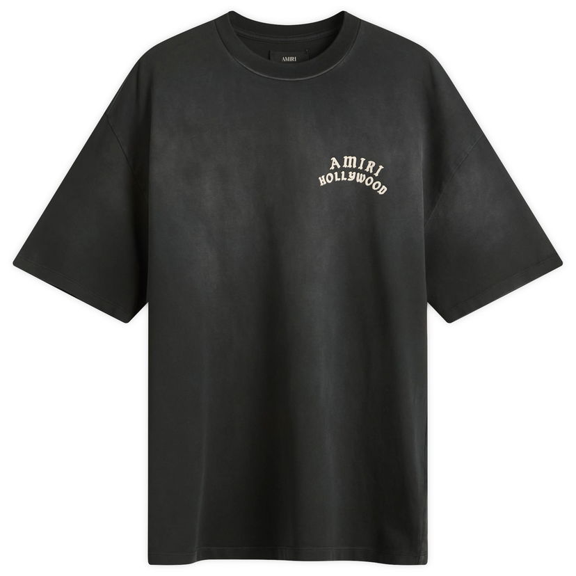 Majica kratkih rukava AMIRI Amiri Hollywood Oversized T-Shirt, Size Large Crna | AMJYTE1204-Black