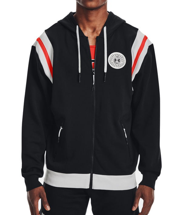 Dukserice Under Armour Rival Fleece Full-zip Hoodie Crna | 1366303-001