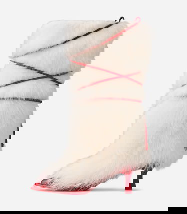 Tenisice i cipele UGG Ambush Fur Heel Boots Bijela | 1176810-WHRD, 2