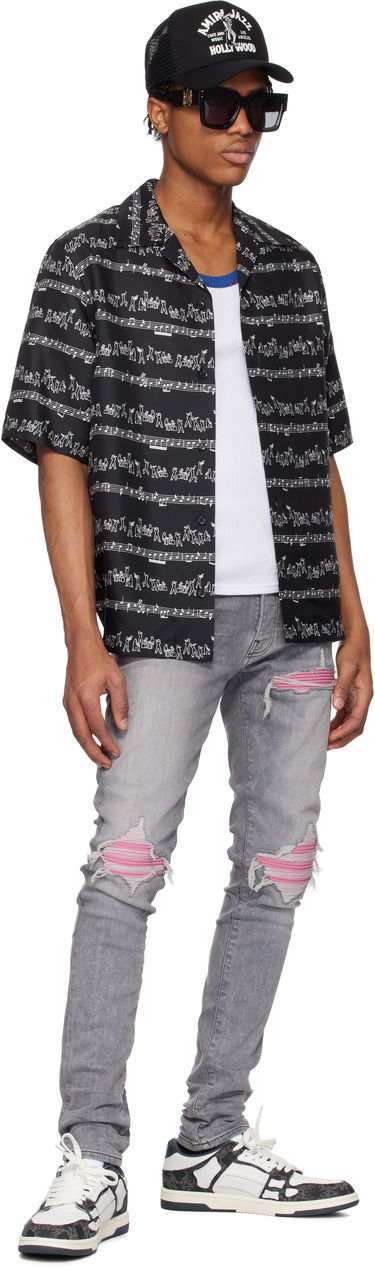 Tenisice i cipele AMIRI MA Quad Skel Top Low Bijela | AMFOSR1096, 4