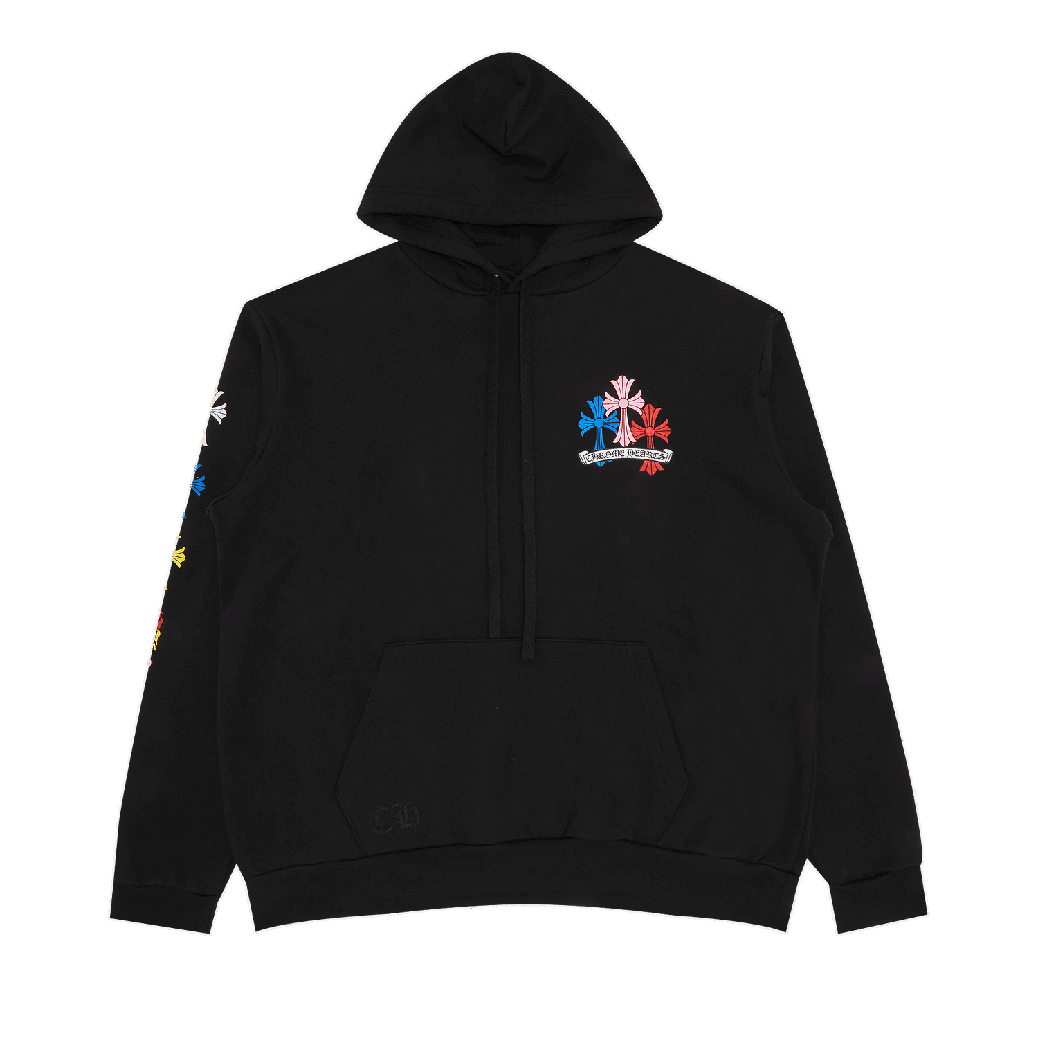 Dukserice Chrome Hearts Cross Hoodie Crna | 1383 100000106CH BKMC, 0