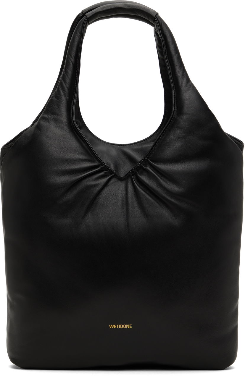 Tote bag We11done Padded Touch Tote Bag Crna | WD-AB3-24-476-U-BK