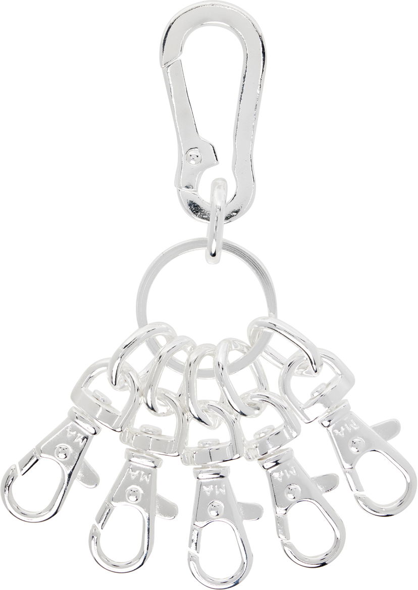 Privjesci za ključeve MARTINE ALI Martine Ali Silver-Tone Twyla Keychain Metalik | MASS25001-HS