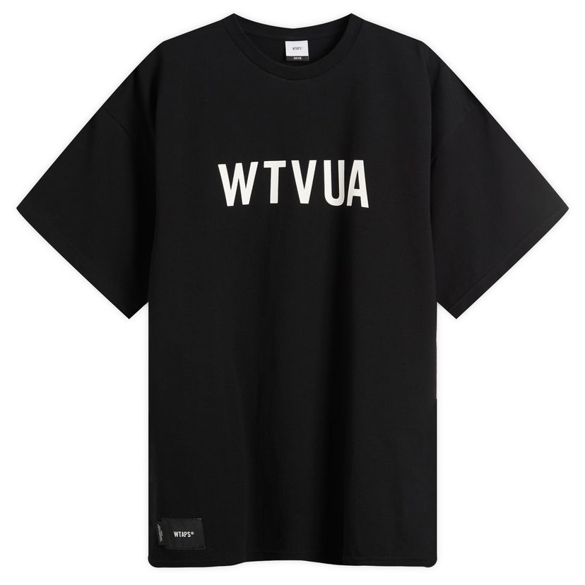 Majica kratkih rukava WTAPS T-Shirt TSSC WTVUA Crna | 251ATDT-STM04S-BLK