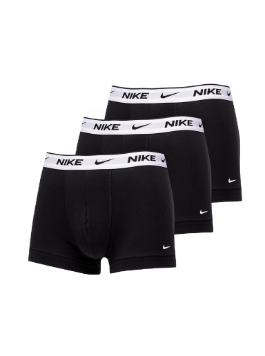 Donje rublje i čarape Nike Everyday Cotton Stretch Trunk 3-Pack Crna | 0000KE1008-859