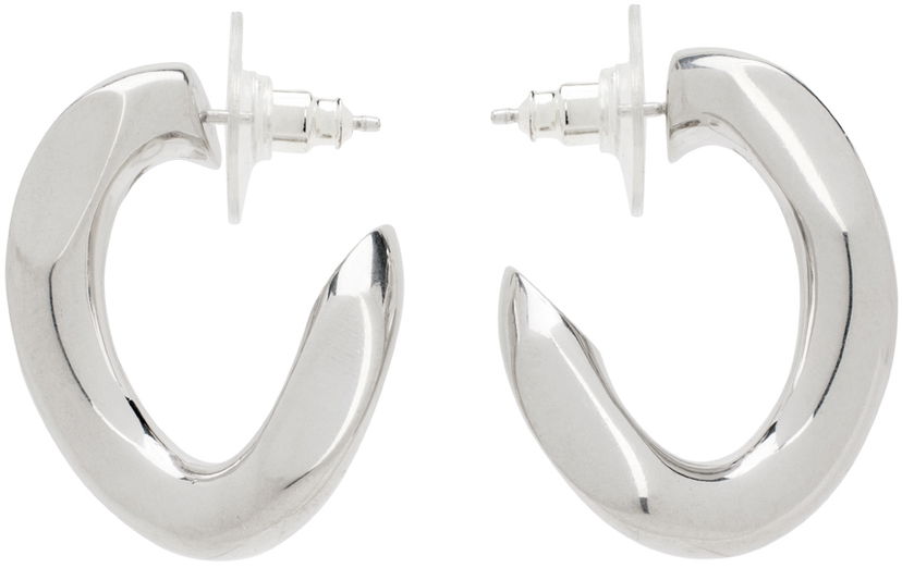 Naušnice ISABEL MARANT Links Earrings "Silver" Metalik | 23ABL0073FA-A2B22B