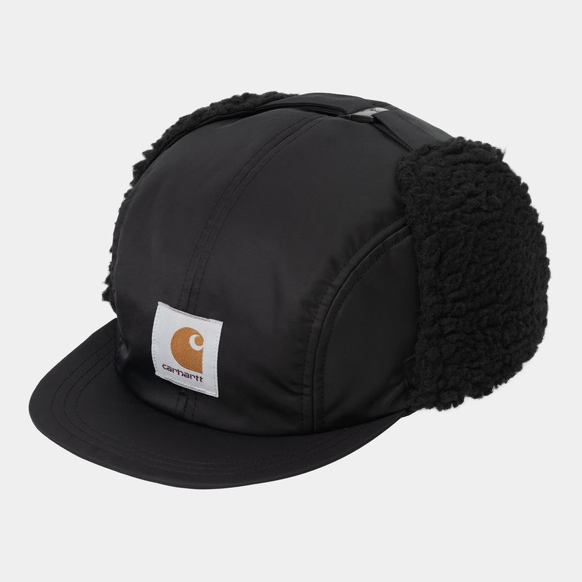 Kapa Carhartt WIP Oltera Ear Guard Cap Crna | I035409_4