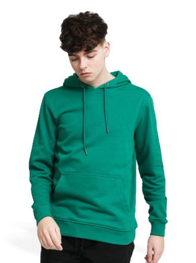 Dukserice Urban Classics Basic Terry Hoody Zelena | TB3488 green