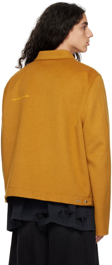 Jakna VETEMENTS VTMNTS Felted Zip-Up Jacket Žuta | VL14JA480M, 2