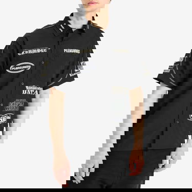 Košulja Pleasures Pleasures Terror Shirt Crna | P25SU005-BLK, 2