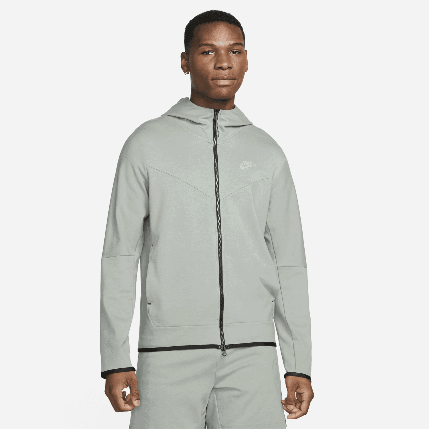 Dukserice Nike Sportswear Tech Fleece Lightweight Siva | DX0822-330, 0