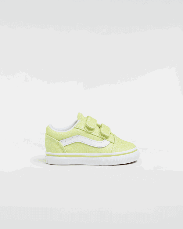 Tenisice i cipele Vans Vans Toddler Old Skool Hook and Loop Glitter Žuta | VN000CPZC2R, 0