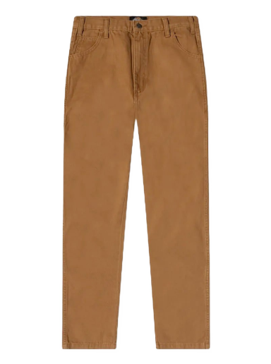 Hlače Dickies Duck Carpenter Stone Smeđa | DK0A4XIFC411