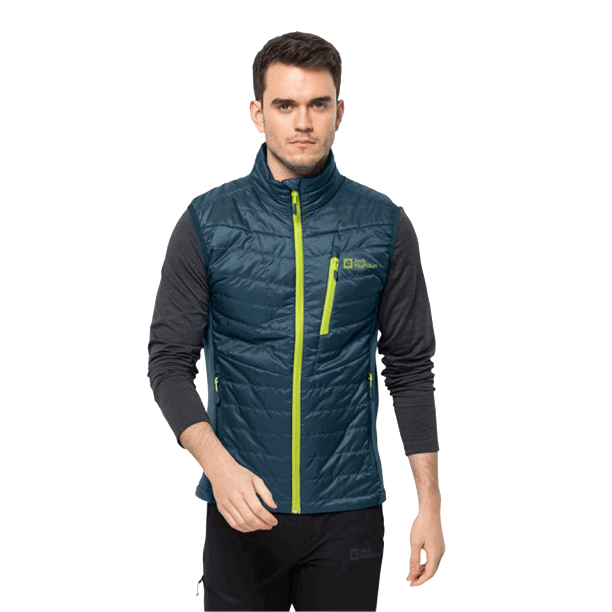 Prsluk Jack Wolfskin ROUTEBURN PRO Insulated Vest Tamnoplava | 1206871-1274, 0