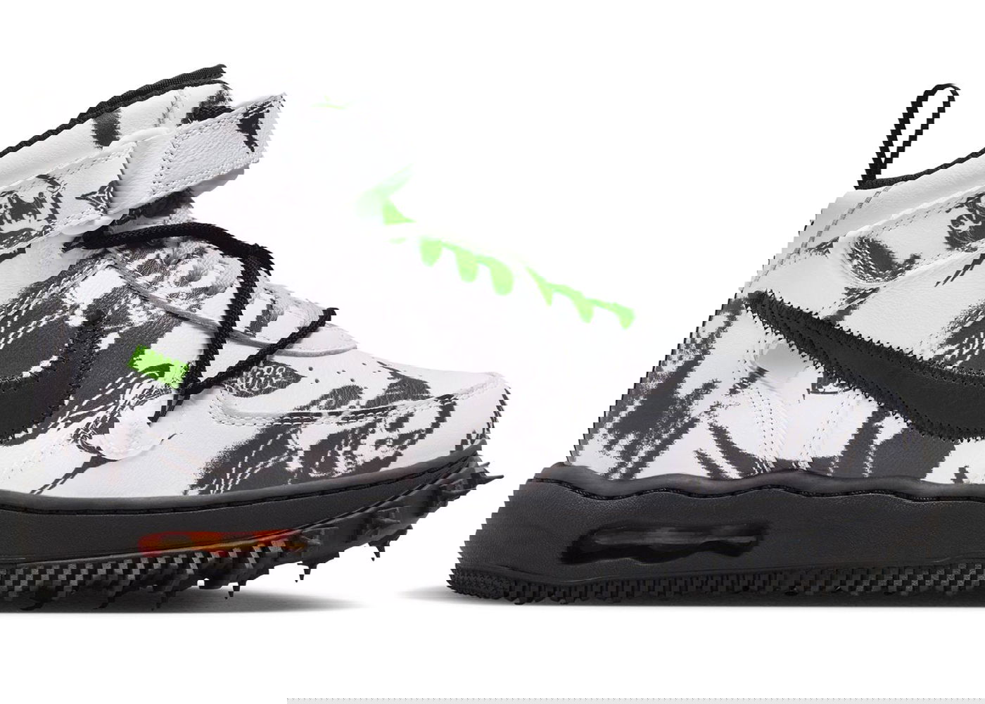 Tenisice i cipele Nike Air Force 1 Mid SP Off-White Grim Reaper Bijela | DR0500-102, 0