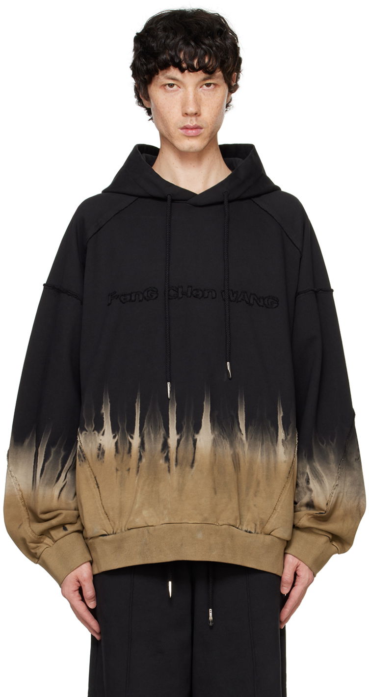 Dukserice Feng Chen Wang Feng Chen Wang Tie-Dye Hoodie Crna | FUF18HD01