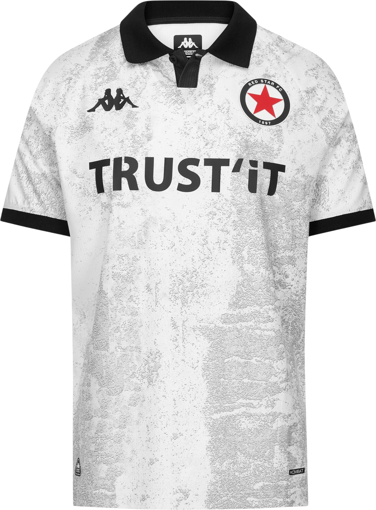 Dres Kappa Kappa Red Star FC Away Jersey 2025/26 Bijela | 361y5ww-s0k, 0