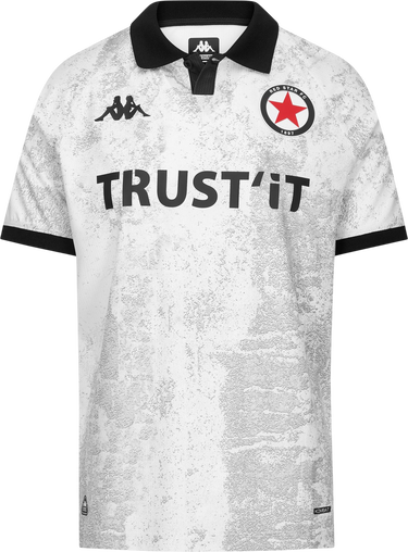 Dres Kappa Kappa Red Star FC Away Jersey 2025/26 Bijela | 361y5ww-s0k, 0