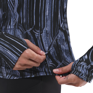 Majica kratkih rukava Nike Wavy Pattern Swift Quarter-Zip Running Top Višebojno | hv8921-499, 3