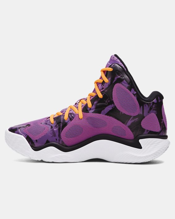 Tenisice i cipele Under Armour Unisex Curry Spawn FloTro Basketballschuhe Provence Ljubičasta | 3027372-500, 1