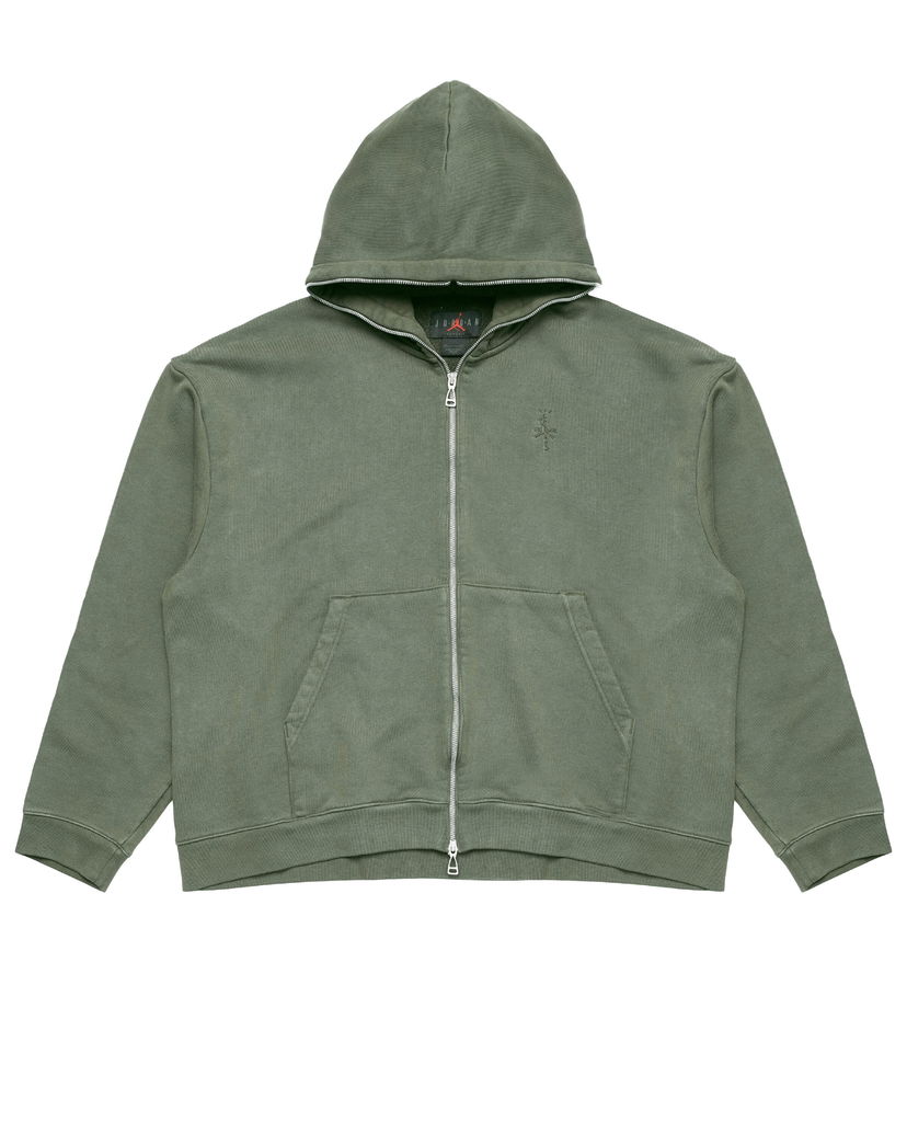 Dukserice Jordan Air Jordan x Travis Scott FULLZIP HOODIE Zelena | DZ5500-325
