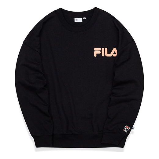 Džemper FILA Fusion Alphabet Logo Print Pullover Crna | T11U038205F-BK, 0