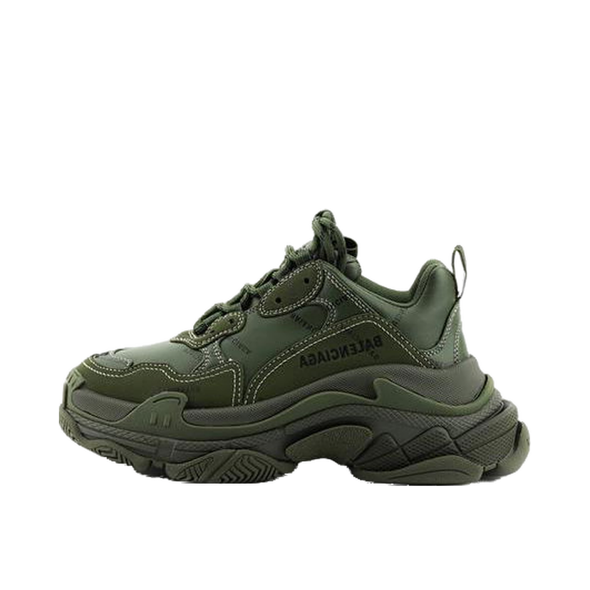 Tenisice i cipele Balenciaga Triple S All Over Olive W Zelena | 524039W2FA13510