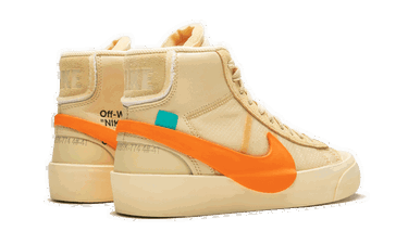 Tenisice i cipele Nike Off-White x Blazer Mid "All Hallows Eve" Bež | AA3832-700, 3