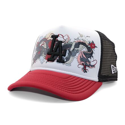 Kapa New Era New Era MLB Graphic 9FORTY Trucker LA Dodgers Cap Višebojno | 60595221