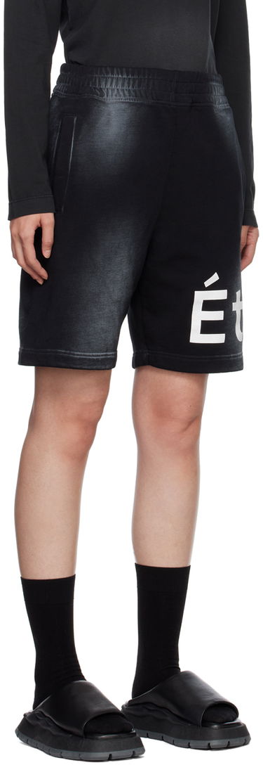 Kratke hlače Études Exclusive Tempera Black Shorts Crna | H22MX400OC17BK, 4