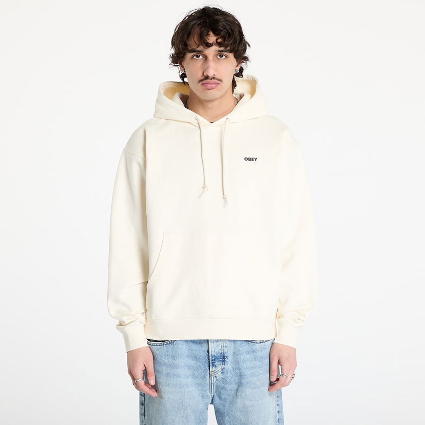 Dukserice OBEY OBEY Bold Eye Hoodie Bijela | 117464051-UBL