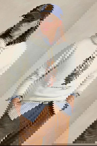 Dukserice Polo by Ralph Lauren Polo Ralph Lauren Bear Hoodie Bijela | 710980306, 0