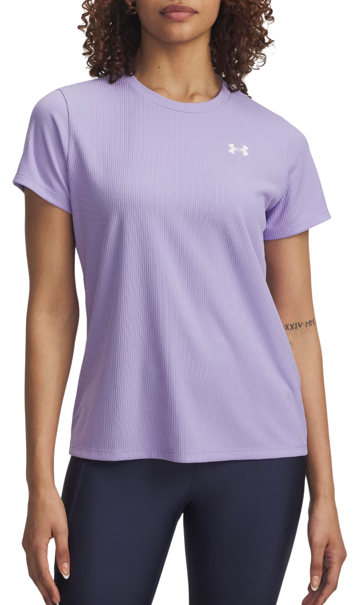 Majica kratkih rukava Under Armour T-Shirt Tech Rib SSC Ljubičasta | 1389852-538
